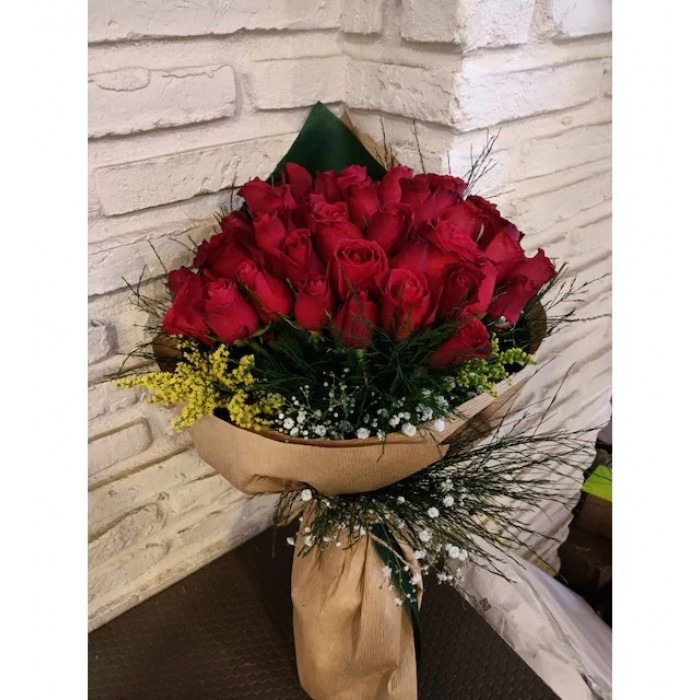 Kırmızı Gül Buketi 41'li