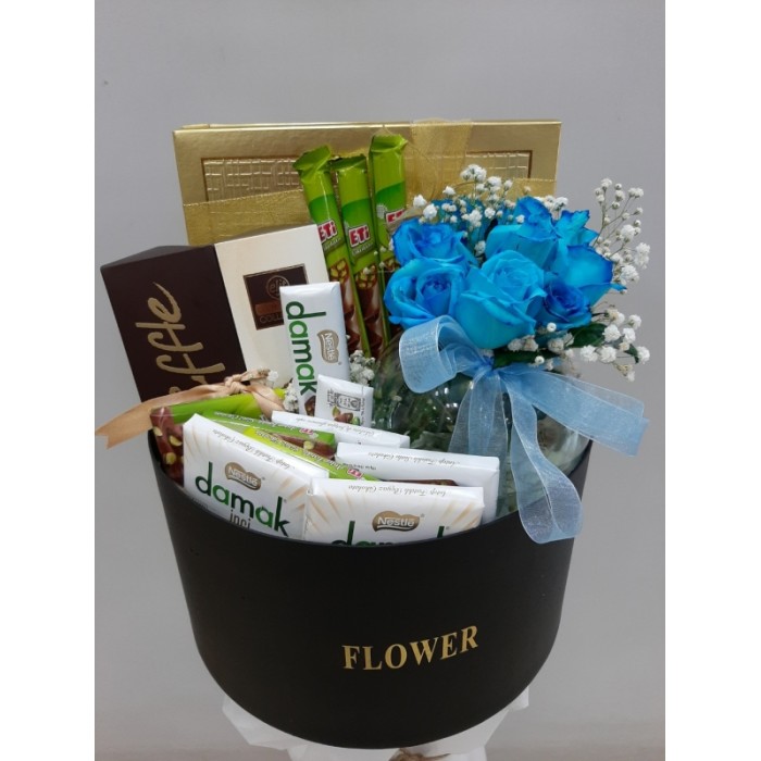 Flower Chocolate Gift Box